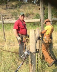 fence building
